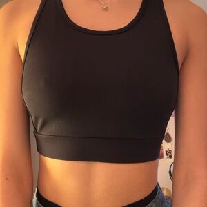 Michael Kors Black Sports Bra